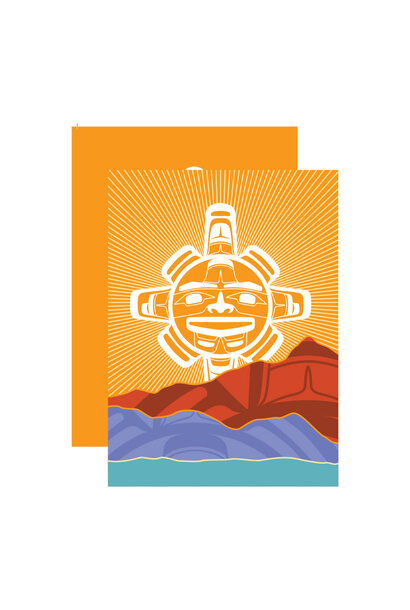 Notebook - Chilkat Sun by Nahaan