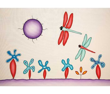 Art Card Dragonflies by Dave Pelletier