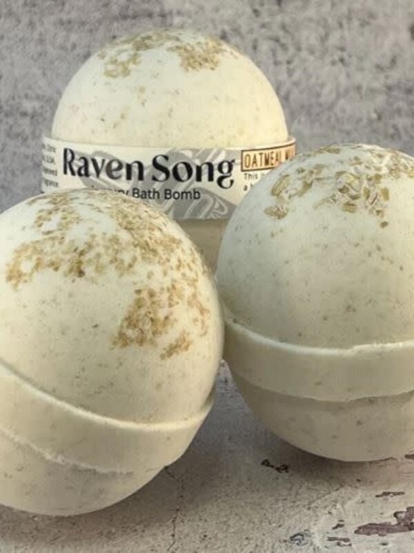Raven Song Luxury Bath Bomb -Breakfast on the Beach