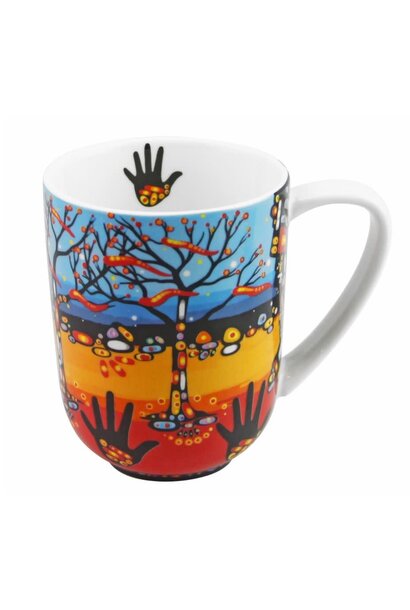 Remember Porcelain Mug by John Rombough