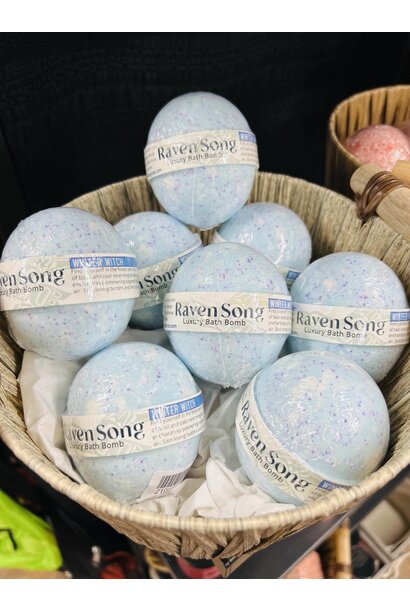 Raven Song Luxury Bath Bomb - Winter Witch