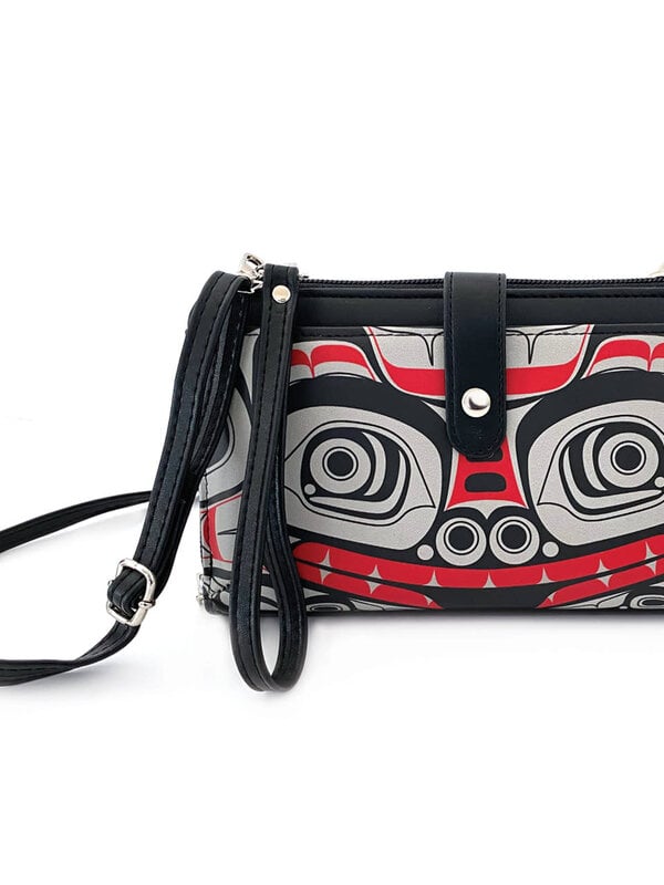 Smartphone Crossbody Bag - Matriarch Bear by Morgan Asoyuf