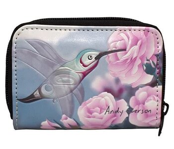 Zippered Coin Purse - Summers Dance by Andy Everson