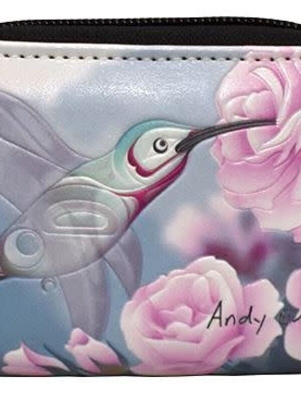 Zippered Coin Purse - Summers Dance by Andy Everson