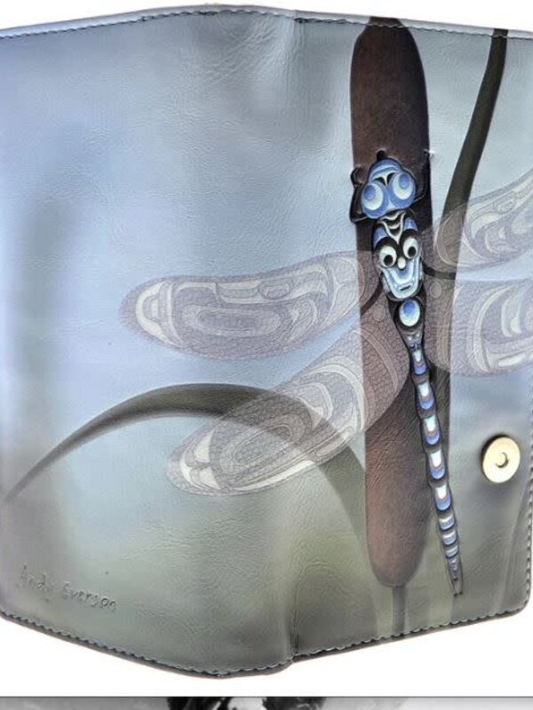 Woman's Wallet - Spring Finale by Andy Everson