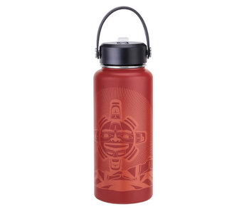 32 oz Wide Mouth Insulated Bottle Chilkat sun by Nahaan