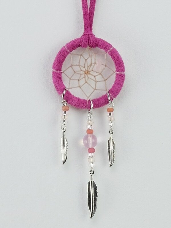 1.5" Pink Dream Catcher