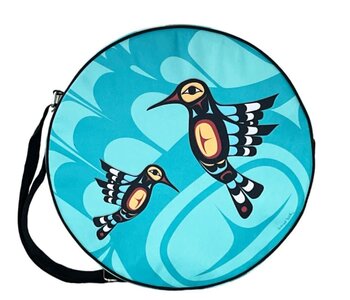 14" Drum bag Hummingbird by Francis Dick