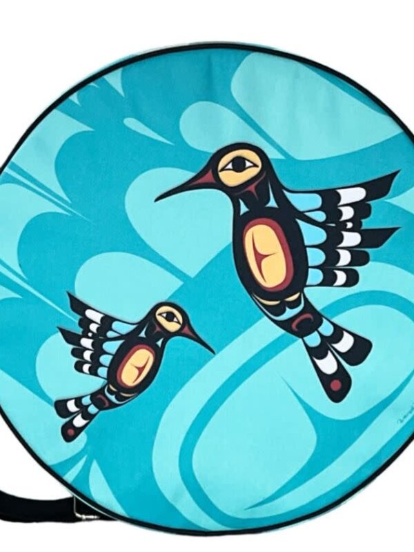14" Drum bag Hummingbird by Francis Dick