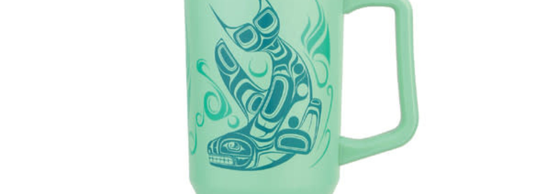 40oz Insulated Tumbler with Straw - Whale by Paul Windsor
