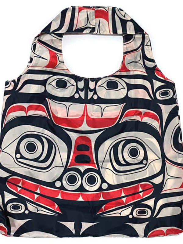 Foldable Shopping Bag - Matriarch Bear by Morgan Asoyuf