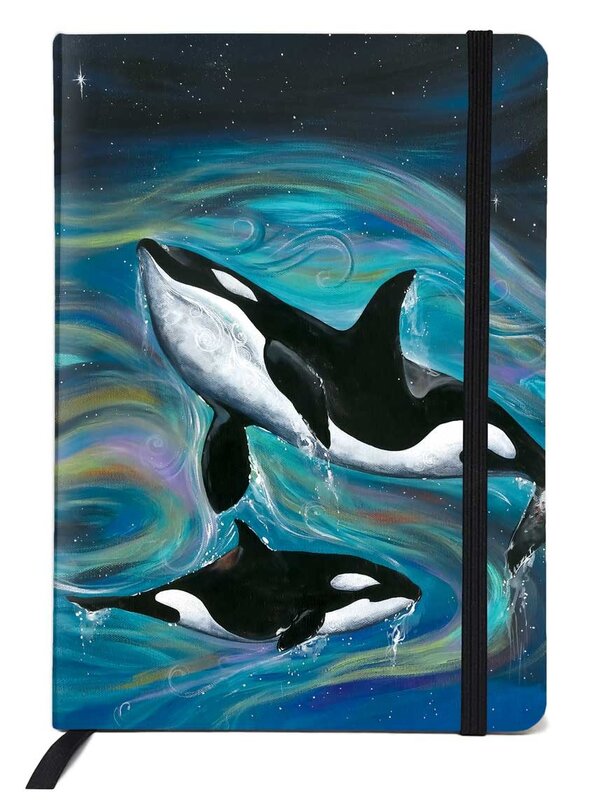 Art Journal - Killer Whale by Carla Joseph