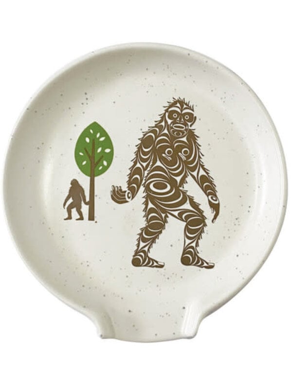 Spoon Rest - Sasquatch by Francis Horne Sr