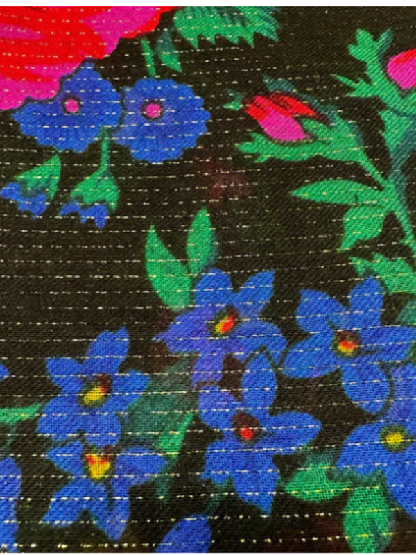 Metallic Kokum  Scarf