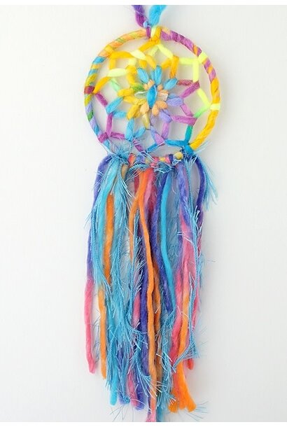 4" Eco Dream Catcher - Rainbow