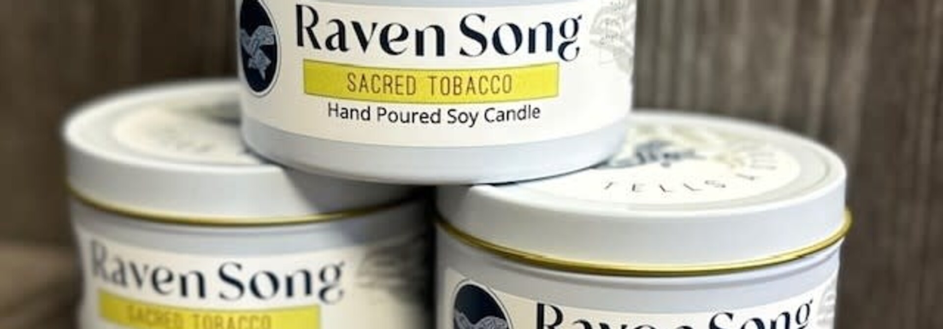 Raven Song Hand Poured Candle - Sacred Tobacco