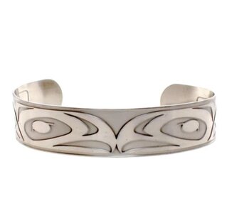 Pewter Eagle Bracelet by Dan Yunkws