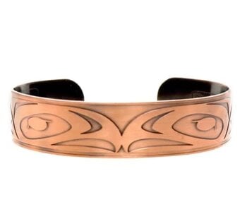 Copper Eagle bracelet by Dan Yunkws