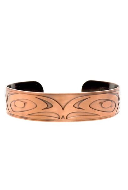 Copper Eagle bracelet by Dan Yunkws