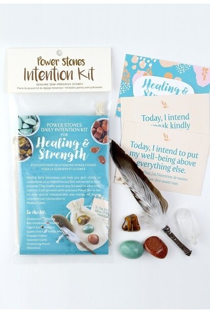 Power Stone Intention Kit Healing and Strength
