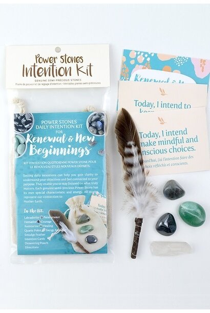 Power Stones Intention Kit Renewal and New Beginnings