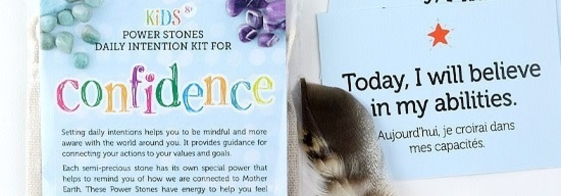 KIDS Power Stones Intention Kit for Confidence