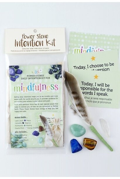 KIDS Power Stones Intention Kit for Mindfulness