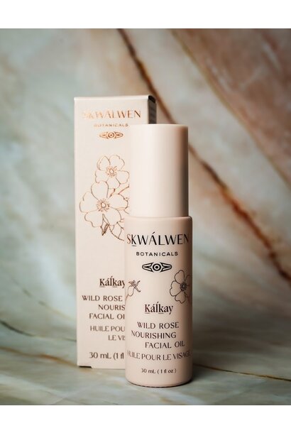 Kalkay Wild Rose - Nourishing Facial Oil by Sḵwálwen Botanicals