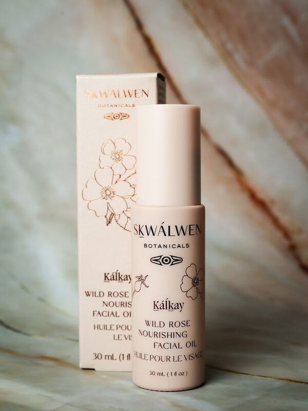 Kalkay Wild Rose - Nourishing Facial Oil by Sḵwálwen Botanicals