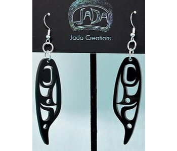 Black Eagle Feathers by Jada Creations