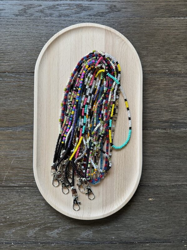 Assorted 18" Beaded lanyard by Jenn Carman