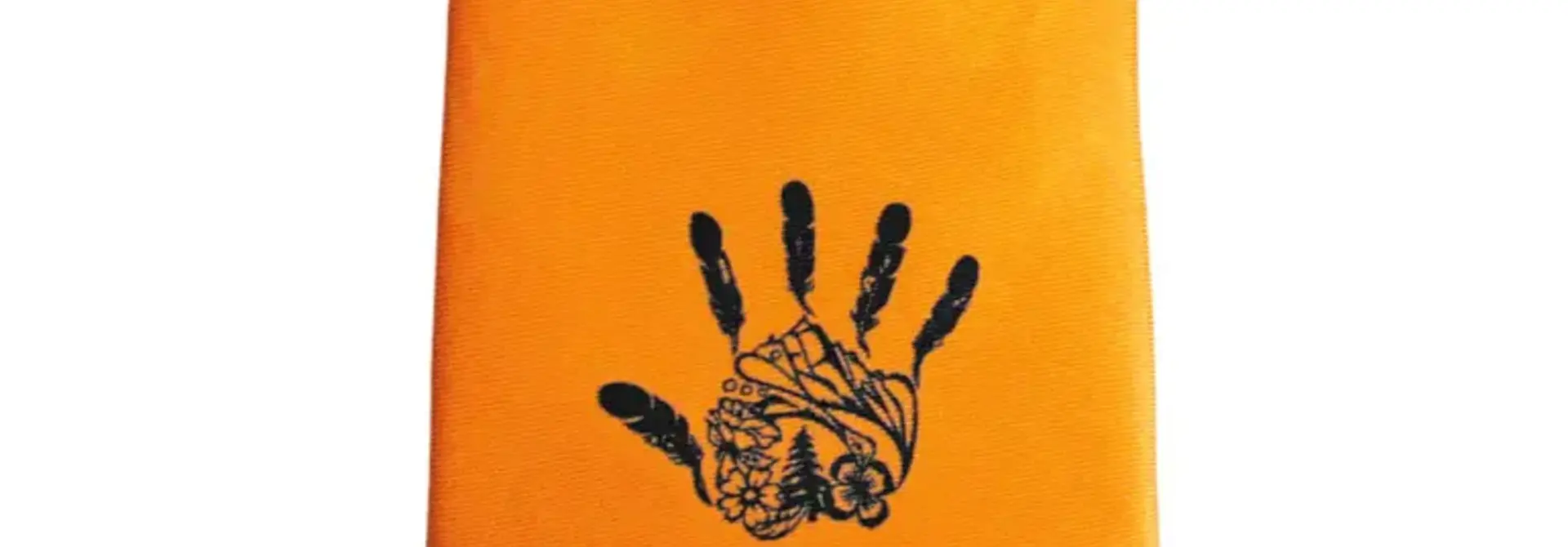 Gitxsan Hand Silk Tie by Michelle Stoney