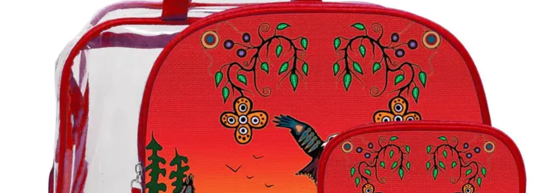 Seven Grandfather Teachings Cosmetic Bag Set by Cody Houle