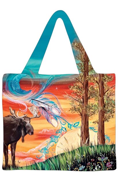 Reusable shopping bag Harvest Sun by Karen Erickson