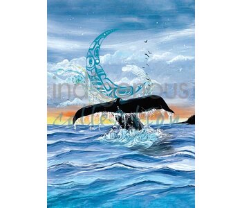 Art Card  Whale Song by Karen Erickson