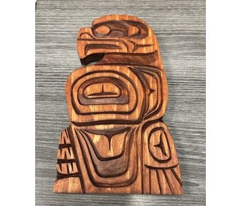 Hand Carved 9" Wall Plaque - Eagle by Nelson McCarty