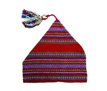 Metis Sash Toque Red