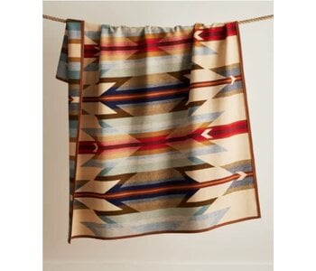 Queen Size Pendleton Blanket - Wyeth Trail Tan