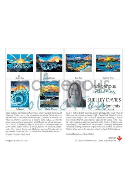 Boxed Cards Coastal Moments by Shelley Davies