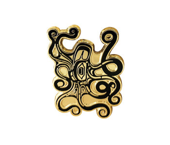 Enamel Pin - Octopus (Nuu) by Ernest Swanson