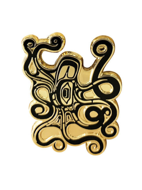 Enamel Pin - Octopus (Nuu) by Ernest Swanson