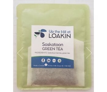 Saskatoon Green Tea by Loakin Botanicals