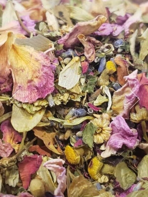 Rose Petal Herbal Tea Blend by Loakin Botanicals