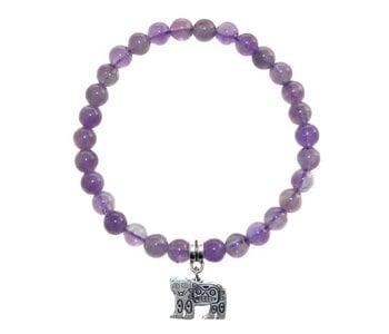 Bear Charm bracelet by  Roxanne Dick