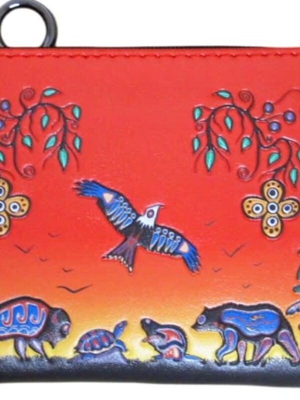 Coin Purse Seven Grandfather Teachings by Cody Houle