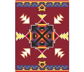 Premium Fleece Blanket - Hogan Burgundy