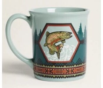 Pendleton 18 oz Ceramic Mug - Salmon Falls