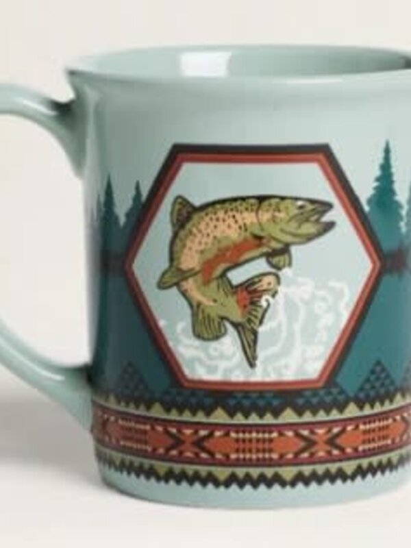 Pendleton 18 oz Ceramic Mug - Salmon Falls