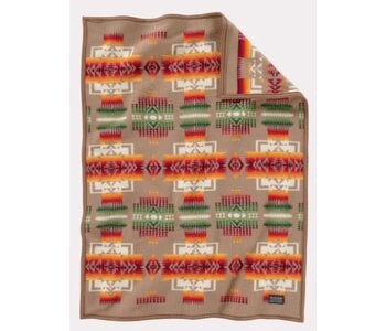 Pendleton Crib Blanket Chief Joseph - Kahki