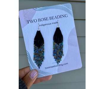 Large Beaded Earrings by Jenn Carman